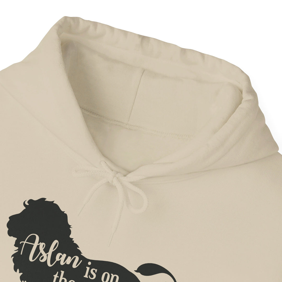 Aslan Is On The Move Hoodie Hoodie   