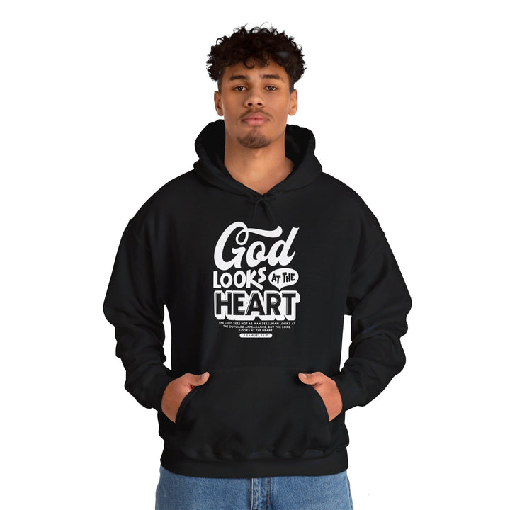 God Looks At Heart Hoodie Hoodie   