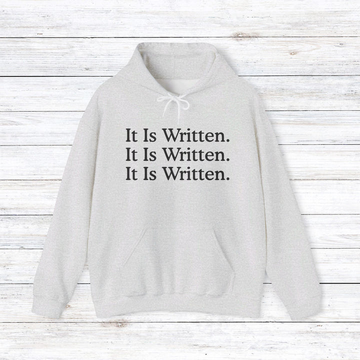 It Is Written Hoodie Hoodie Ash S 