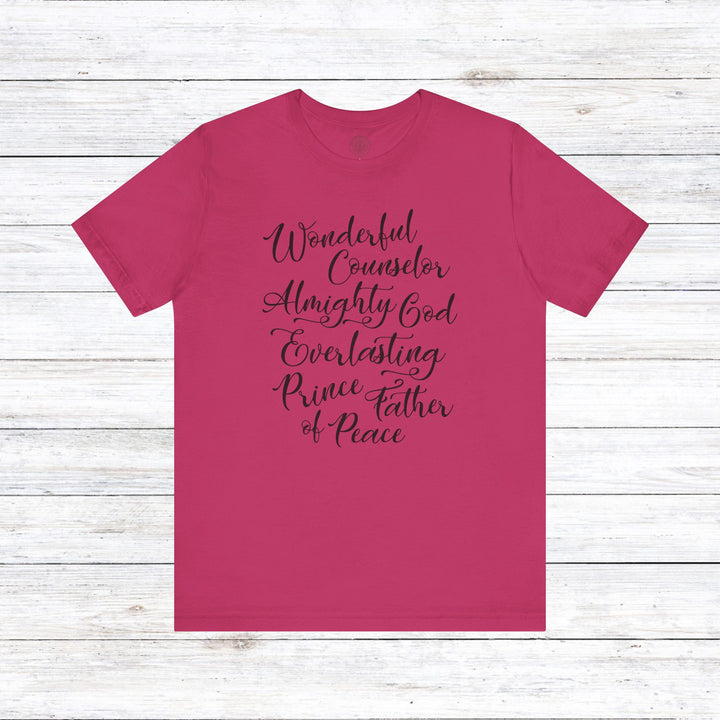 Wonderful Counselor Unisex T-Shirt T-Shirt Berry S 