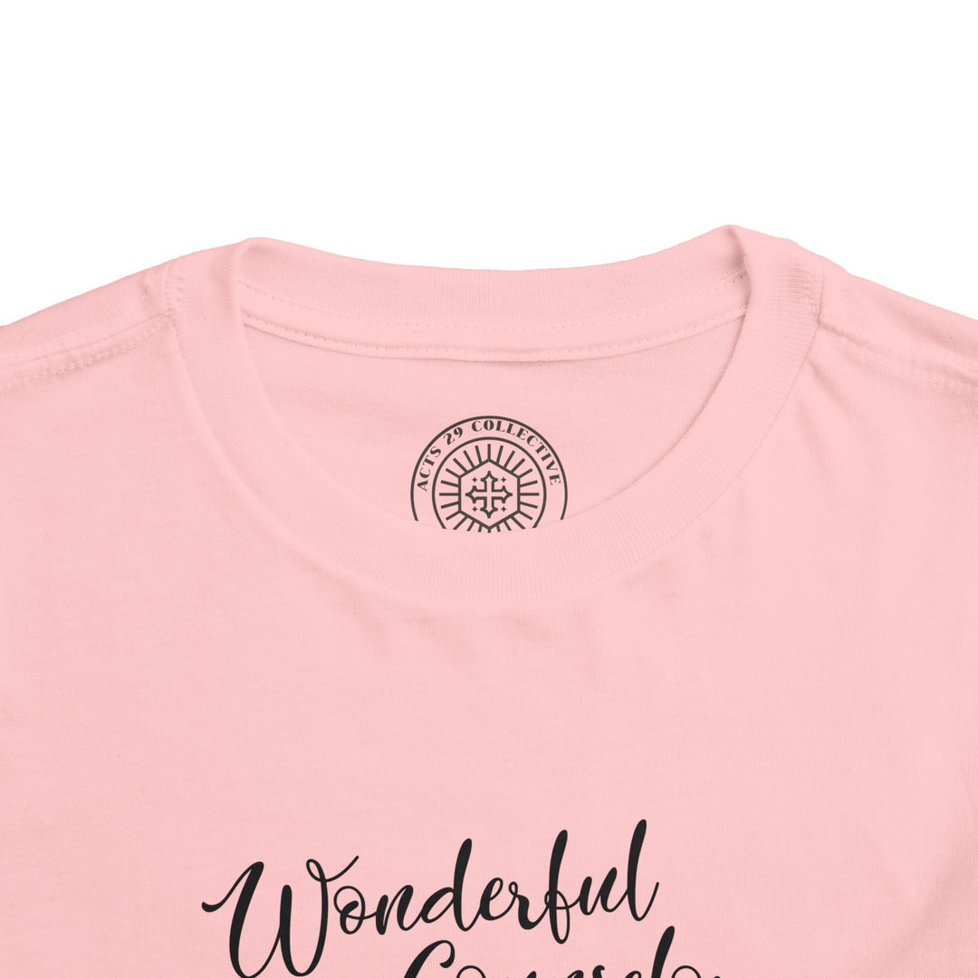 Wonderful Counselor Toddler Tee Kids clothes   