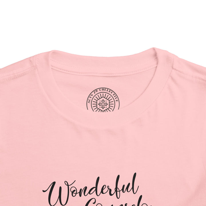 Wonderful Counselor Toddler Tee Kids clothes   