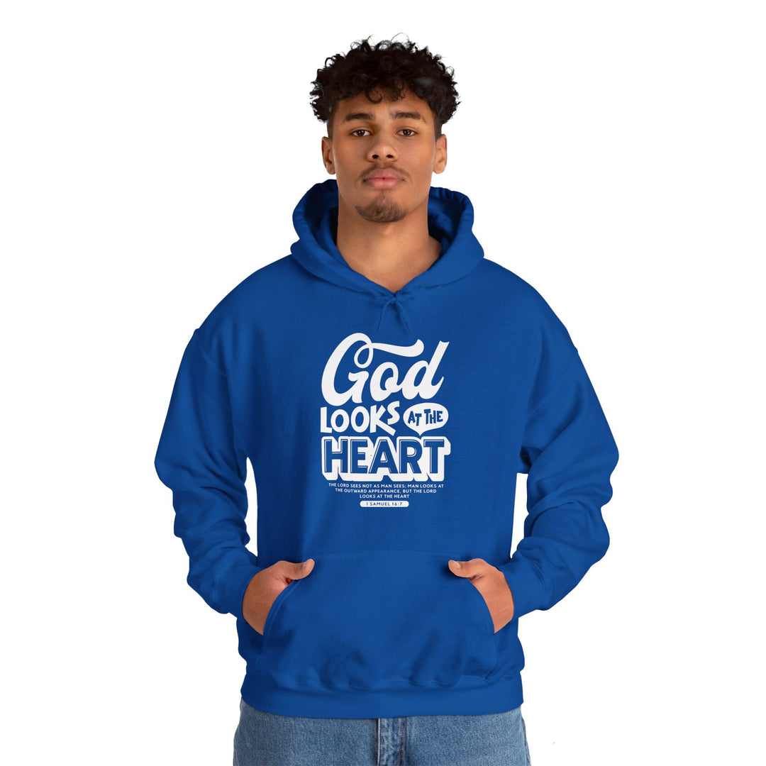 God Looks At Heart Hoodie Hoodie   