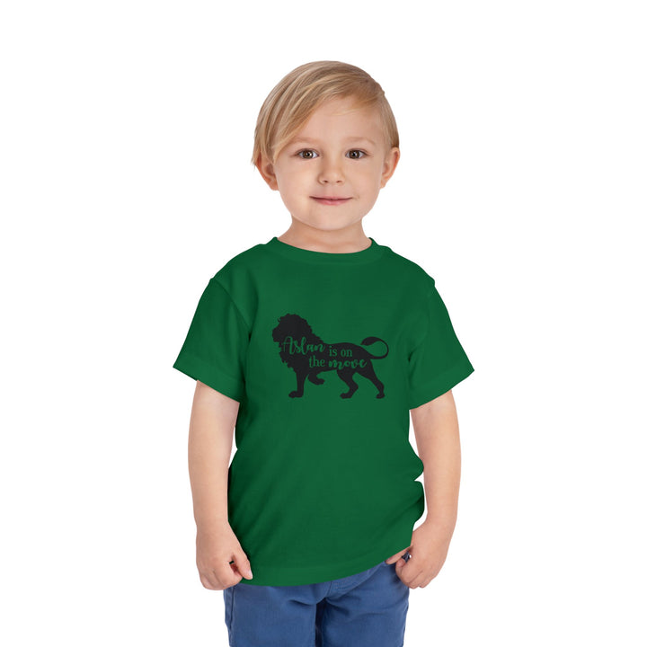 Aslan Is On The Move Toddler Tee Kids clothes   