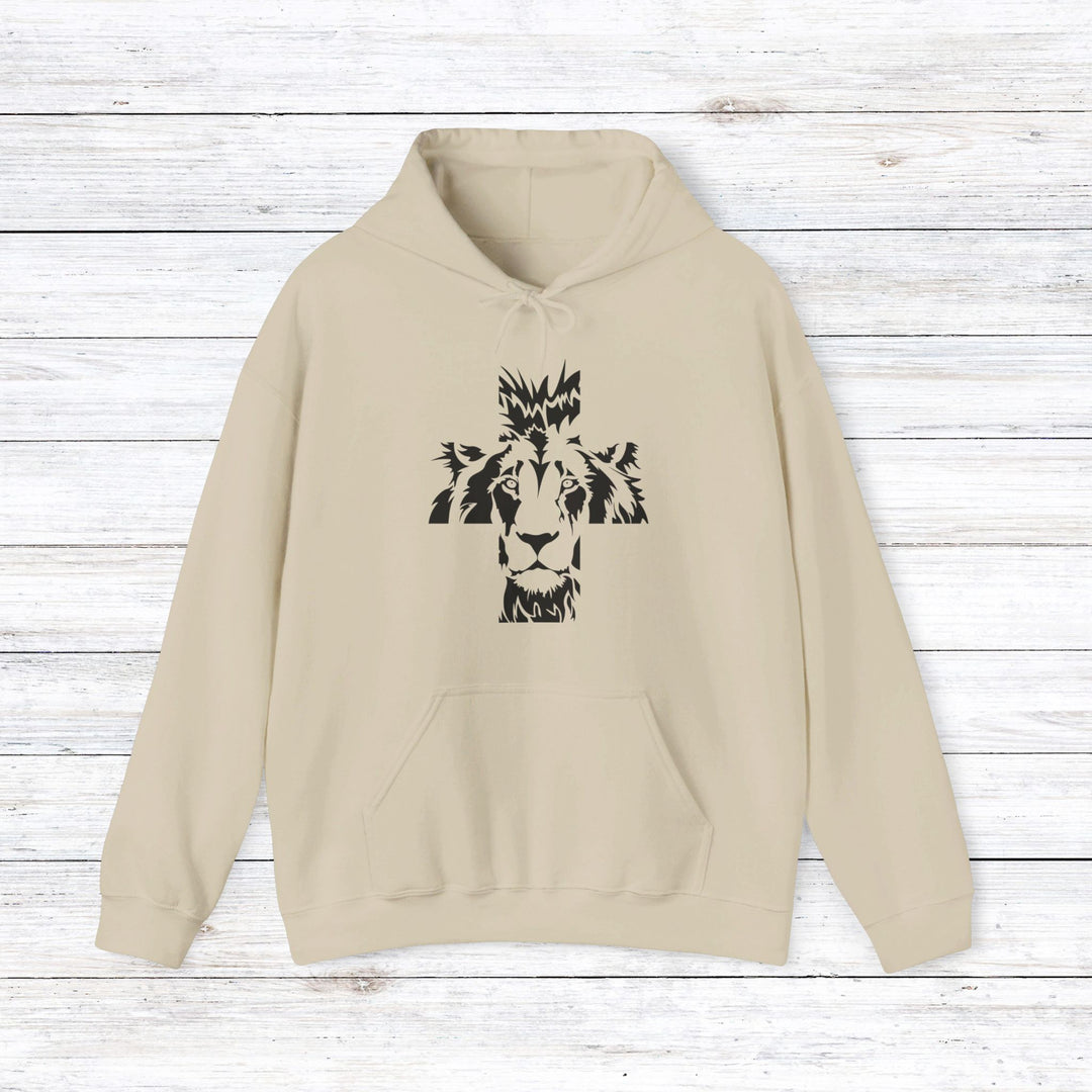 Aslan Cross Hoodie Hoodie Sand S 