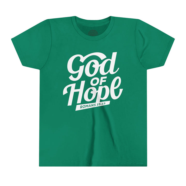 God of Hope Youth T-shirt Kids clothes Kelly S 