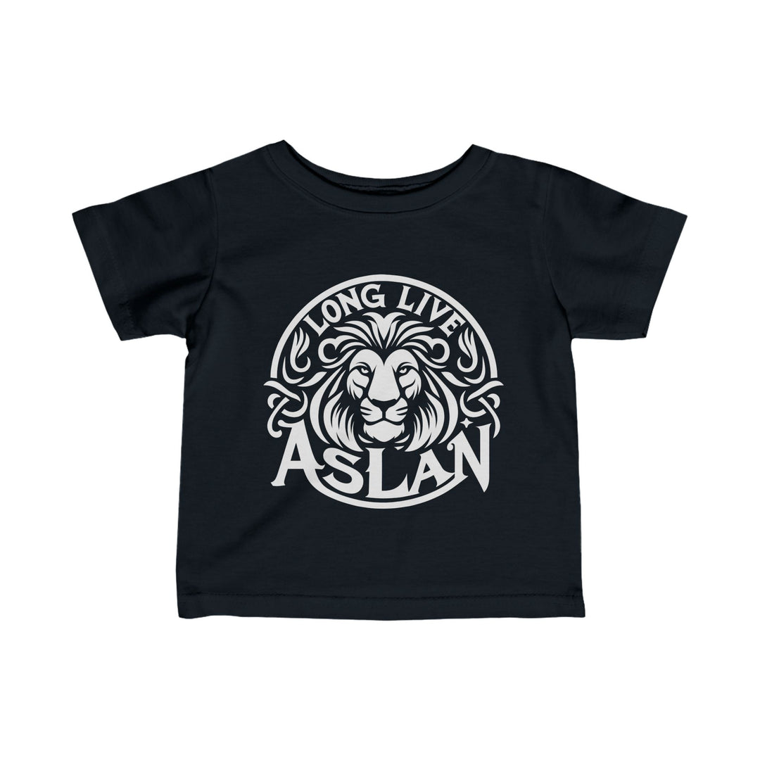 Long Live Aslan Baby Tee Kids clothes Black 6M 