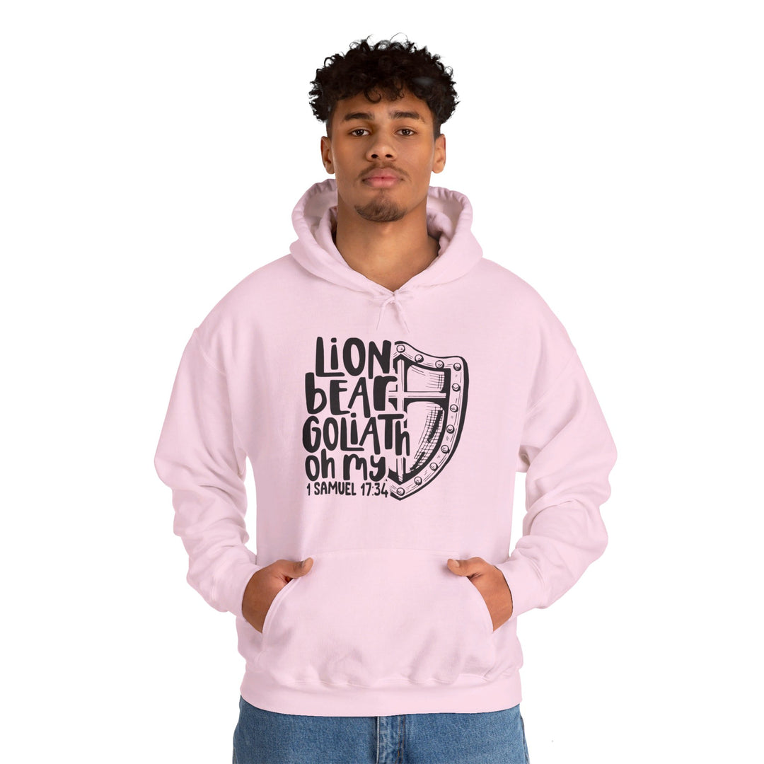 Lion, Bear, Goliath Oh My Hoodie Hoodie   