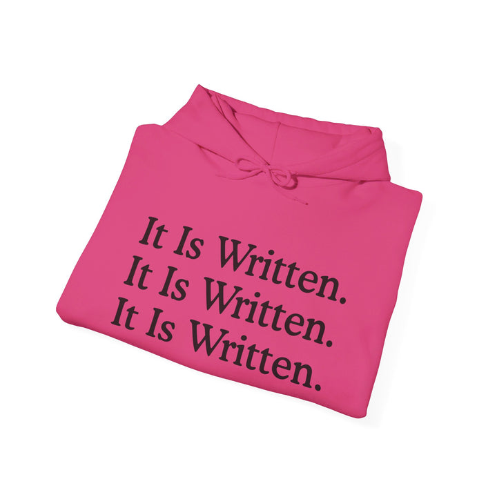 It Is Written Hoodie Hoodie   