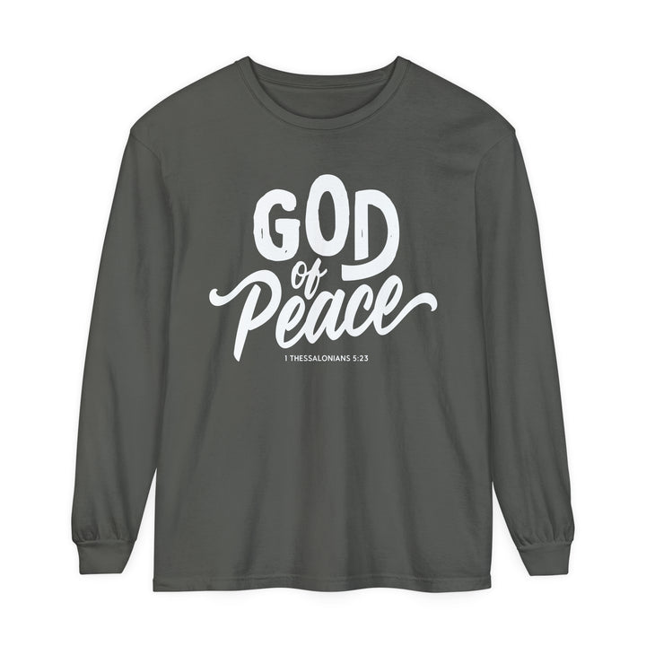 God of Peace Long Sleeve Shirt Long-sleeve Pepper S 