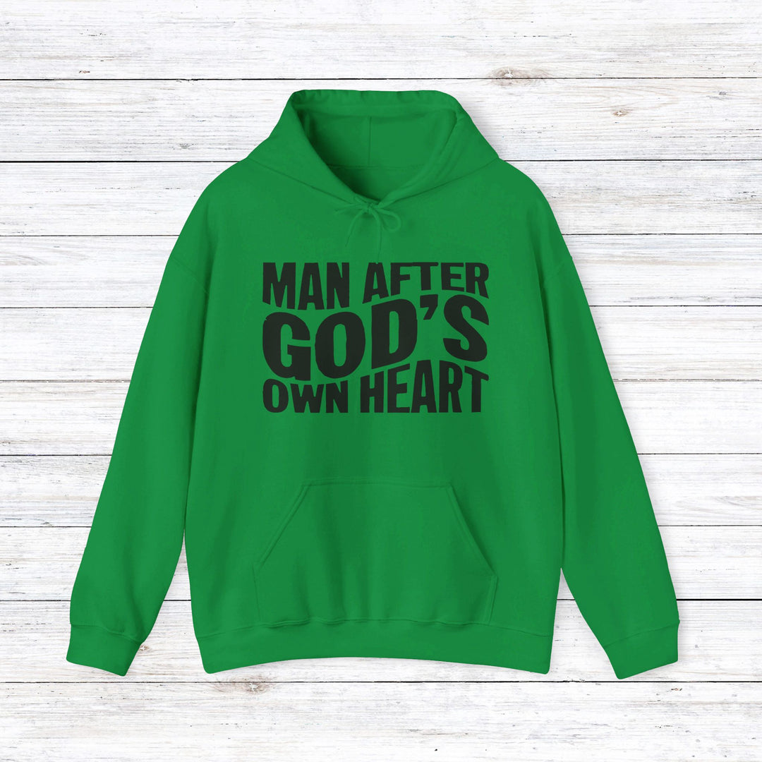 Man After God Hoodie Hoodie Irish Green S 