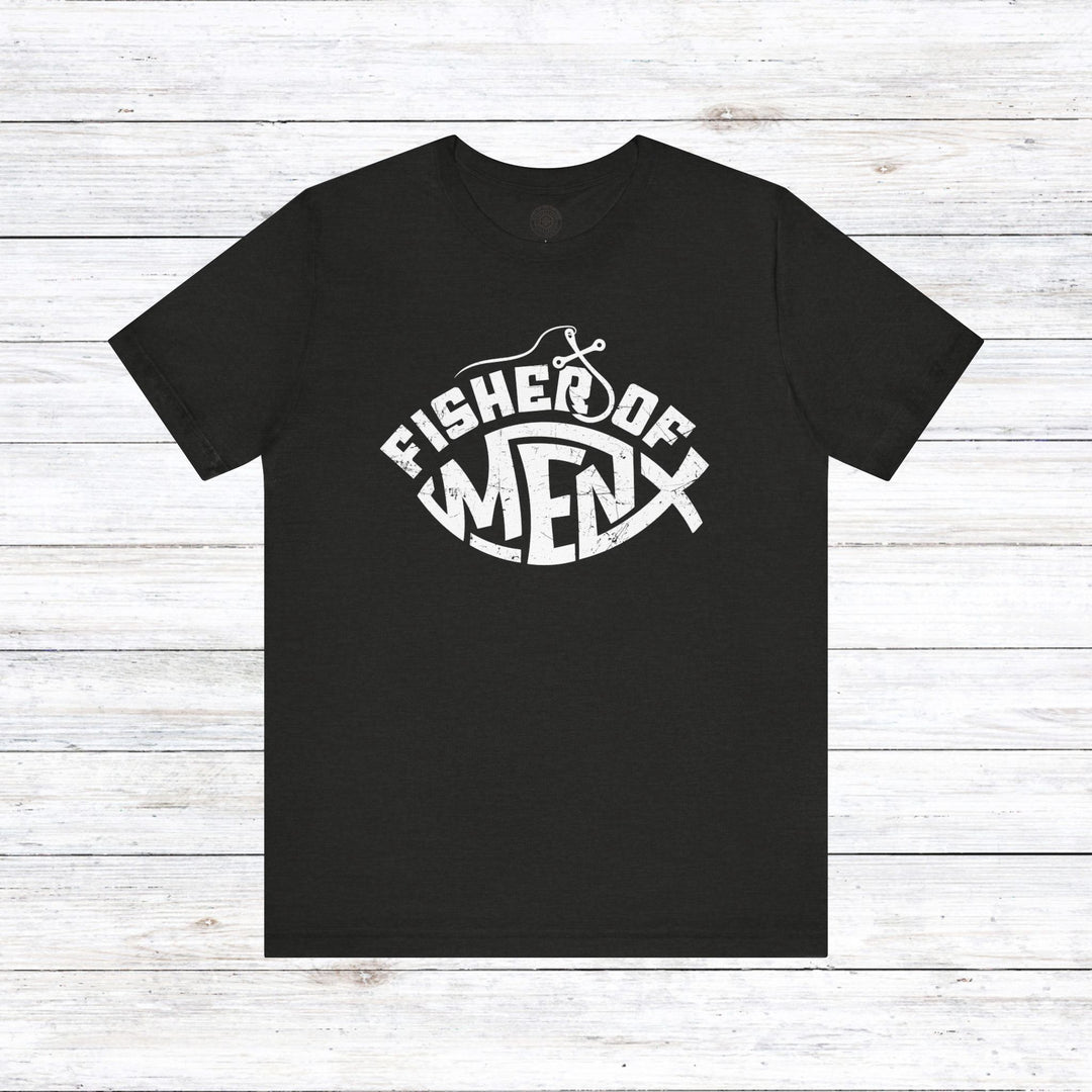 Fisher of Men Unisex T-Shirt T-Shirt Black Heather S 