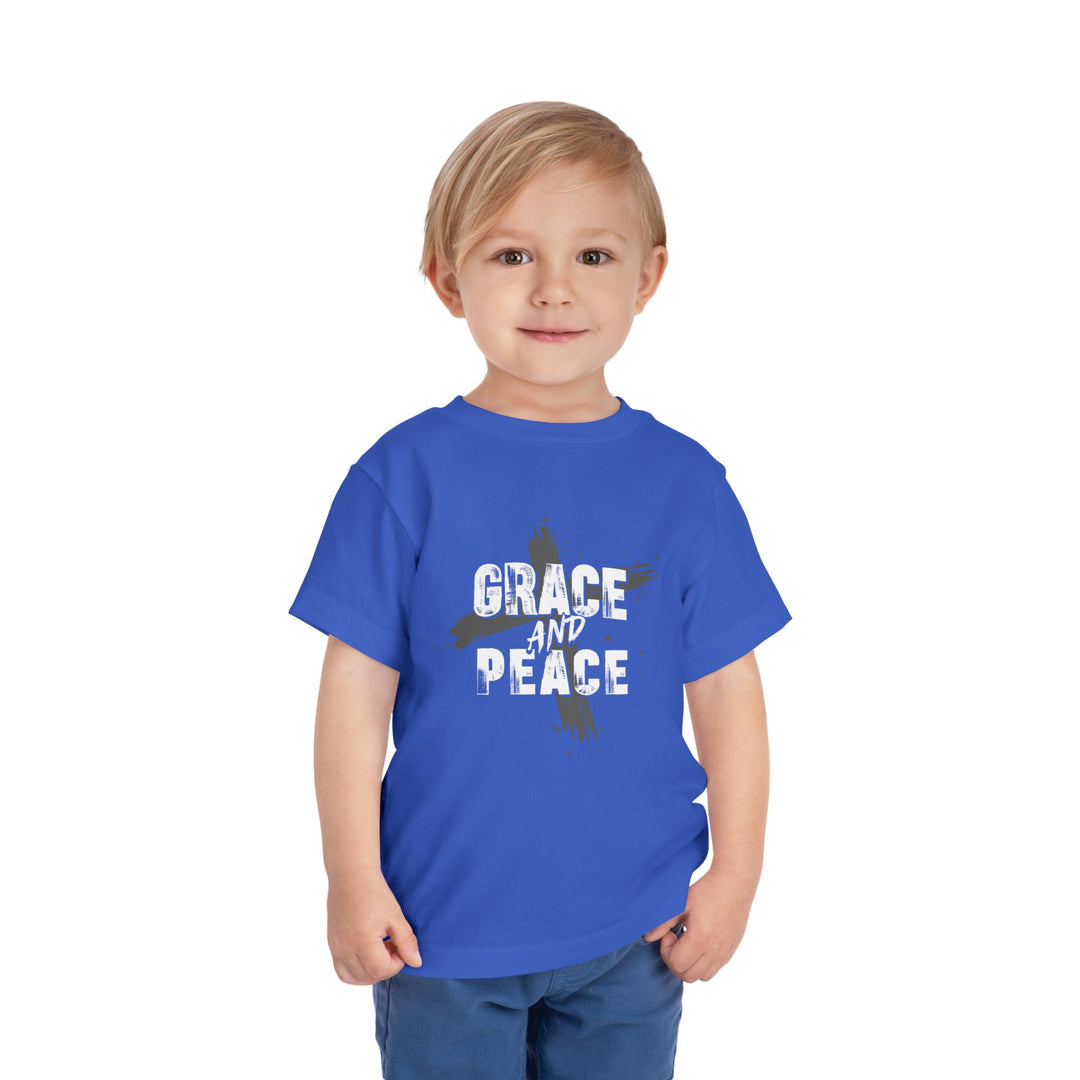 Grace and Peace Cross Toddler Tee Kids clothes   