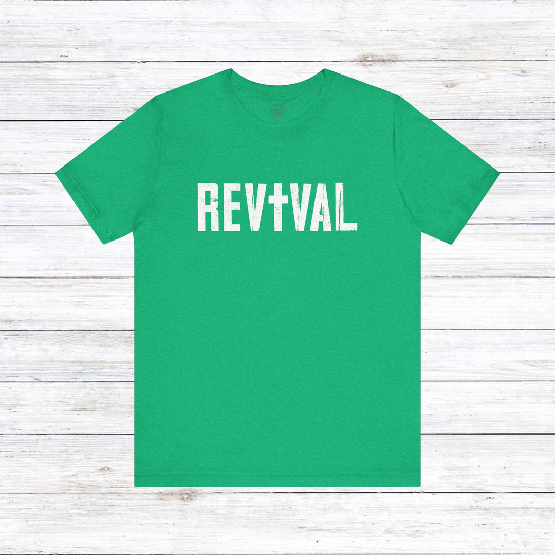 Revival Unisex T-Shirt T-Shirt Heather Kelly S 