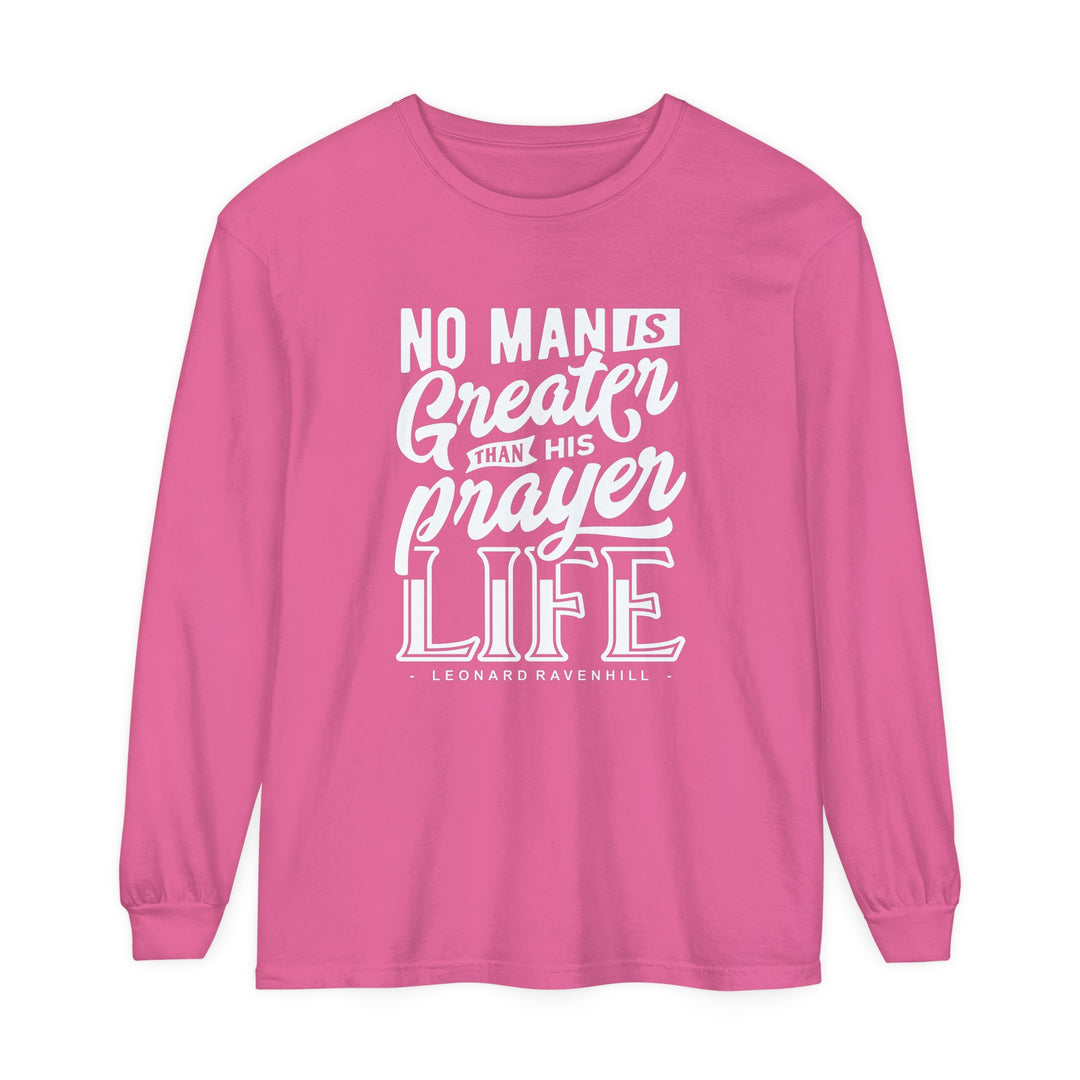 Prayer Life Long Sleeve Shirt Long-sleeve Crunchberry S 