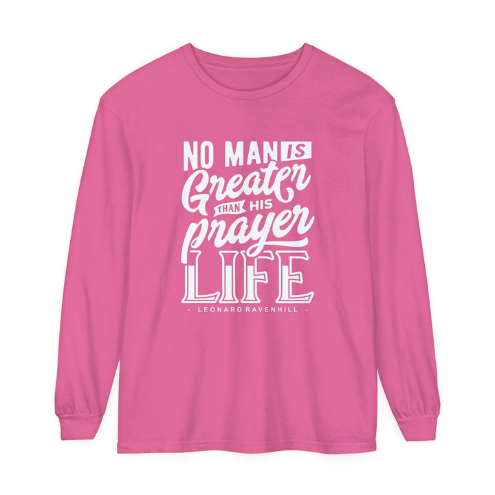 Prayer Life Long Sleeve Shirt Long-sleeve Crunchberry S 