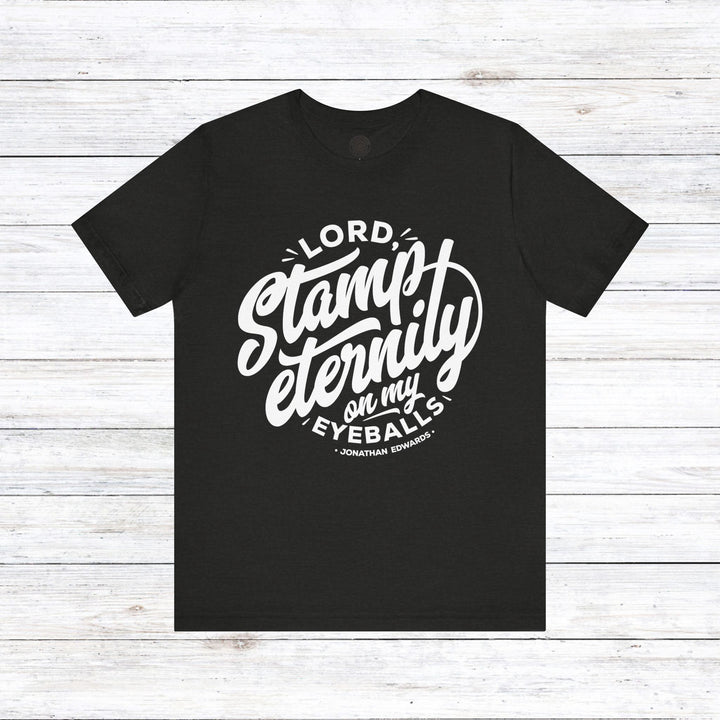 Stamp Eternity Unisex T-Shirt T-Shirt Black Heather S 