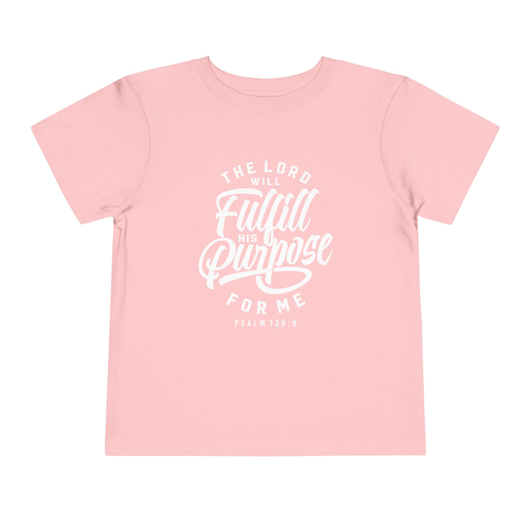 His Purpose Toddler Tee Kids clothes Pink 2T 