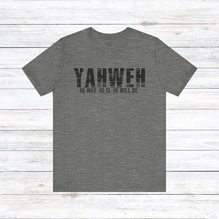 Yahweh Unisex T-Shirt T-Shirt Deep Heather S 