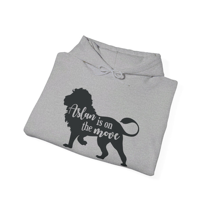 Aslan Is On The Move Hoodie Hoodie   