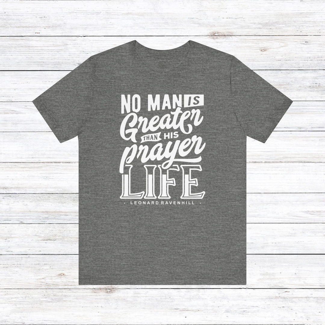 Prayer Life Unisex T-Shirt T-Shirt Deep Heather S 