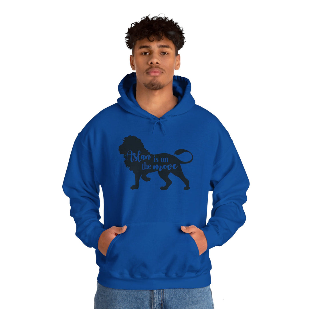 Aslan Is On The Move Hoodie Hoodie   