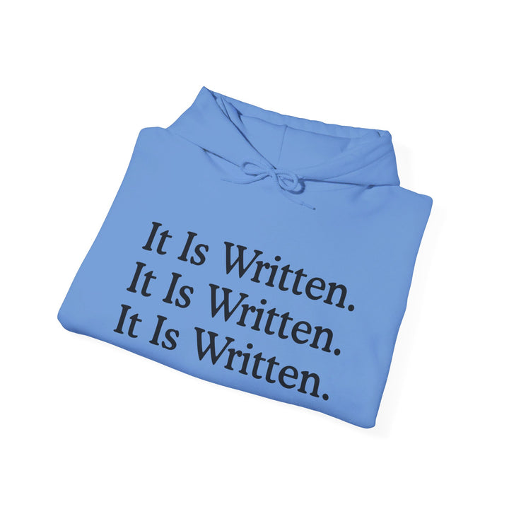 It Is Written Hoodie Hoodie   