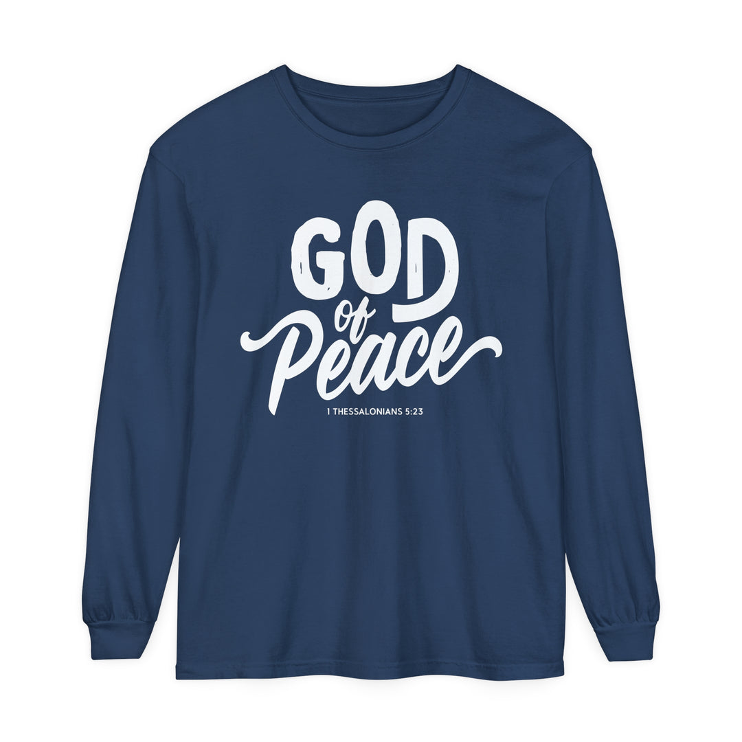 God of Peace Long Sleeve Shirt Long-sleeve Midnight S 