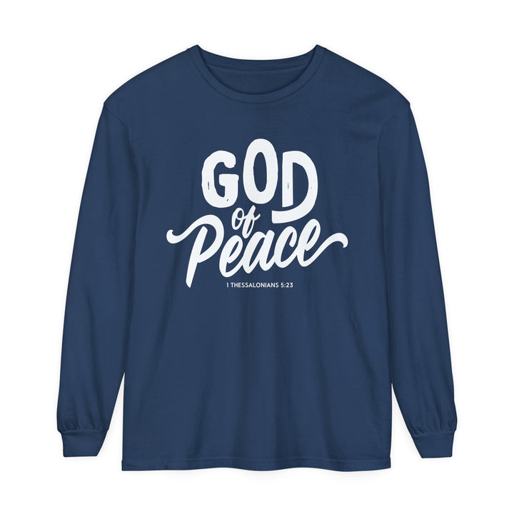 God of Peace Long Sleeve Shirt Long-sleeve Midnight S 