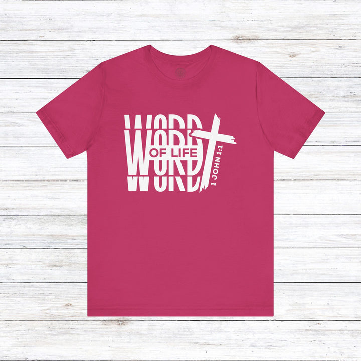 Word of Life Unisex T-Shirt T-Shirt Berry S 