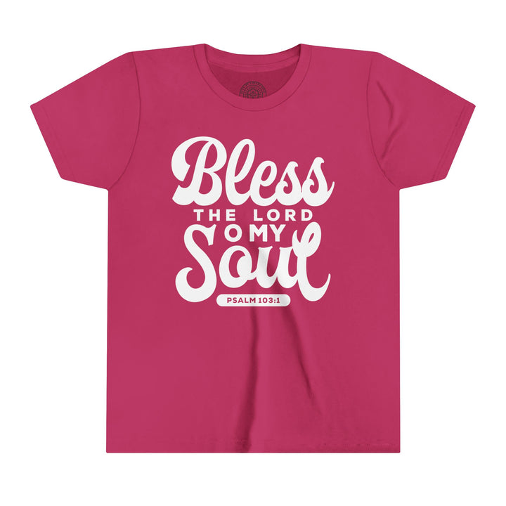 Bless The Lord Youth T-shirt Kids clothes Berry S 