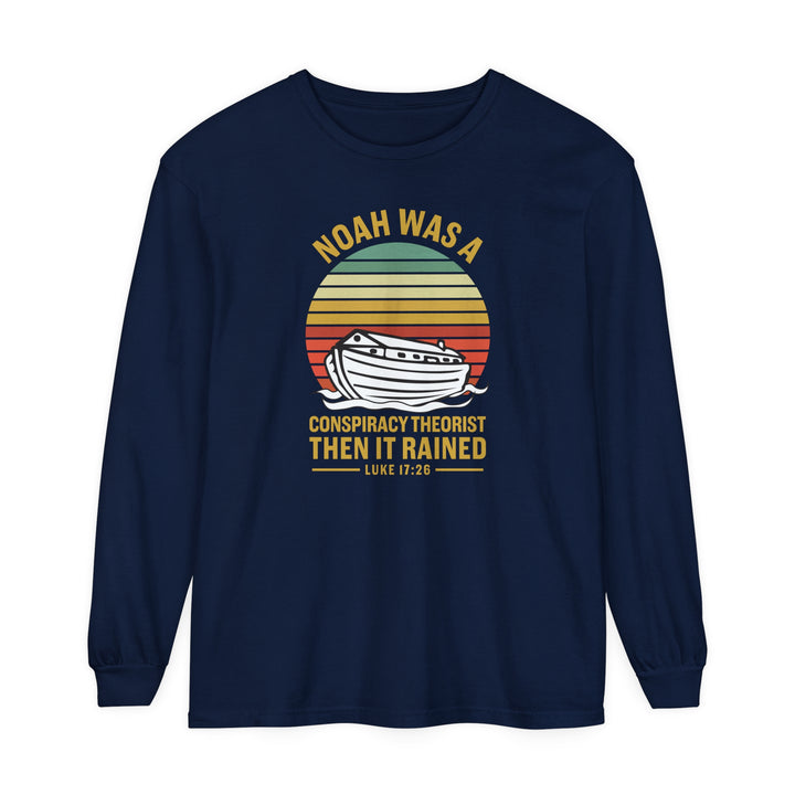 Noah Conspiracy Long Sleeve Shirt Long-sleeve True Navy S 