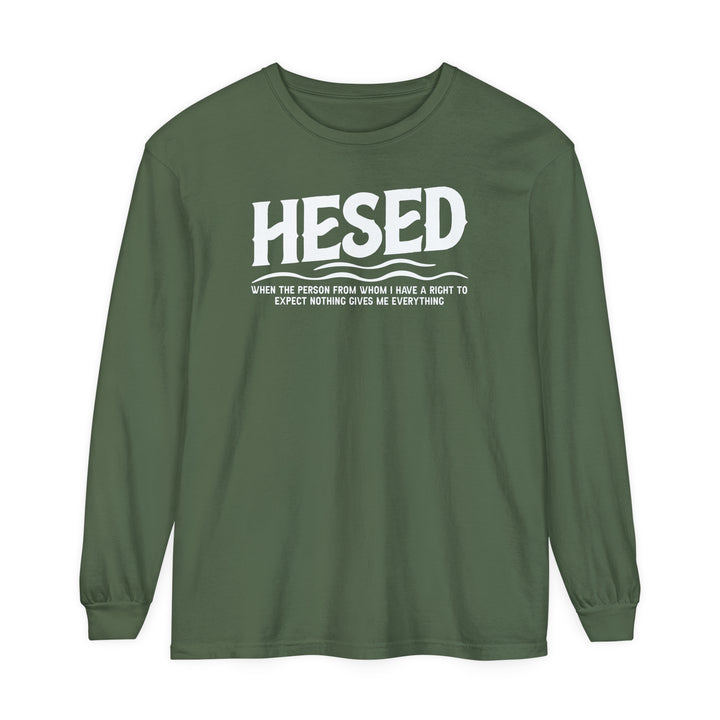 Hesed Everything Long Sleeve Shirt Long-sleeve Hemp S 