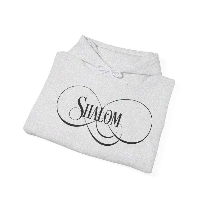 Shalom Script Hoodie Hoodie   