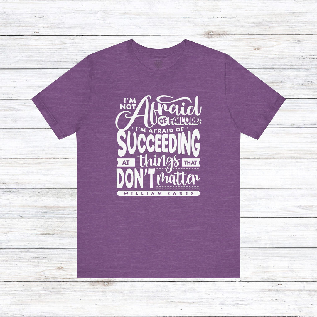 Things That Don't Matter Unisex T-Shirt T-Shirt Heather Team Purple S 