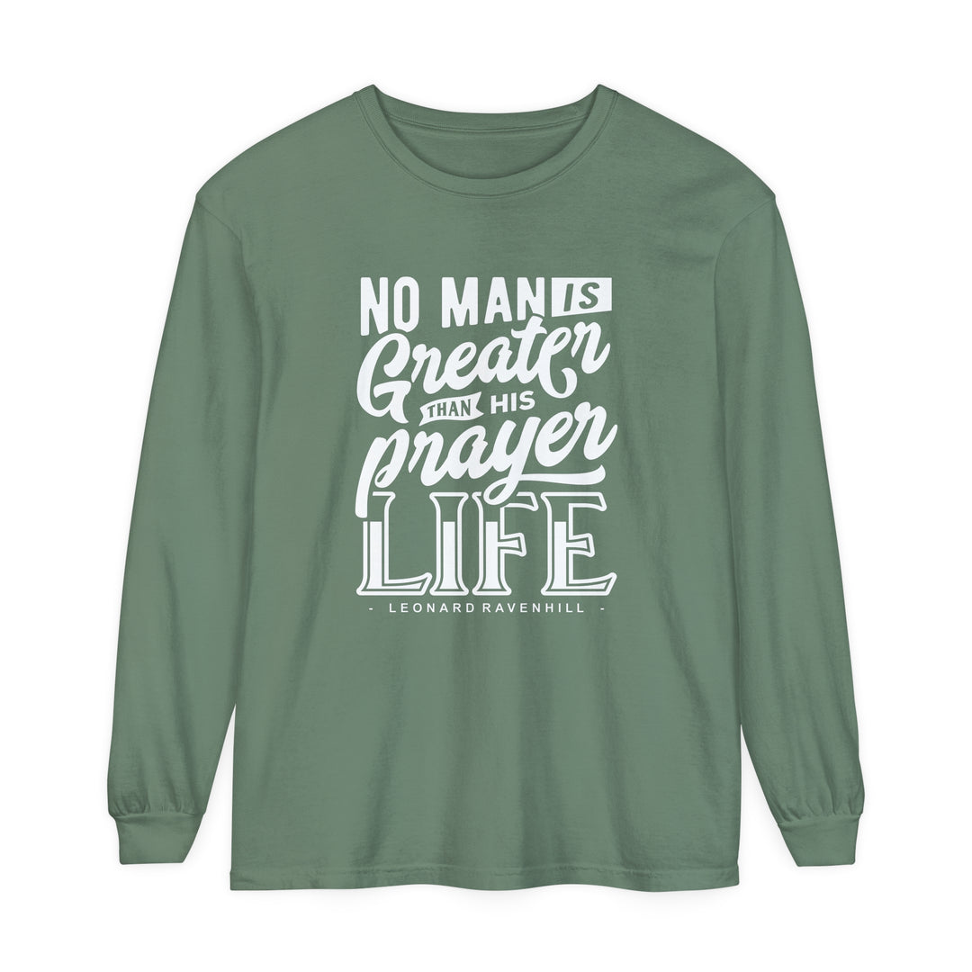 Prayer Life Long Sleeve Shirt Long-sleeve Light Green S 