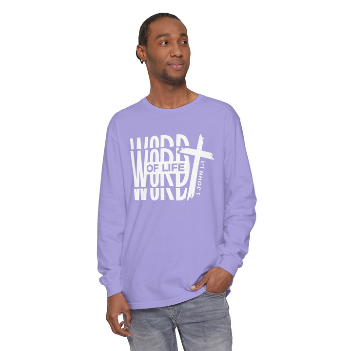 Word of Life Cross Long Sleeve Shirt Long-sleeve   