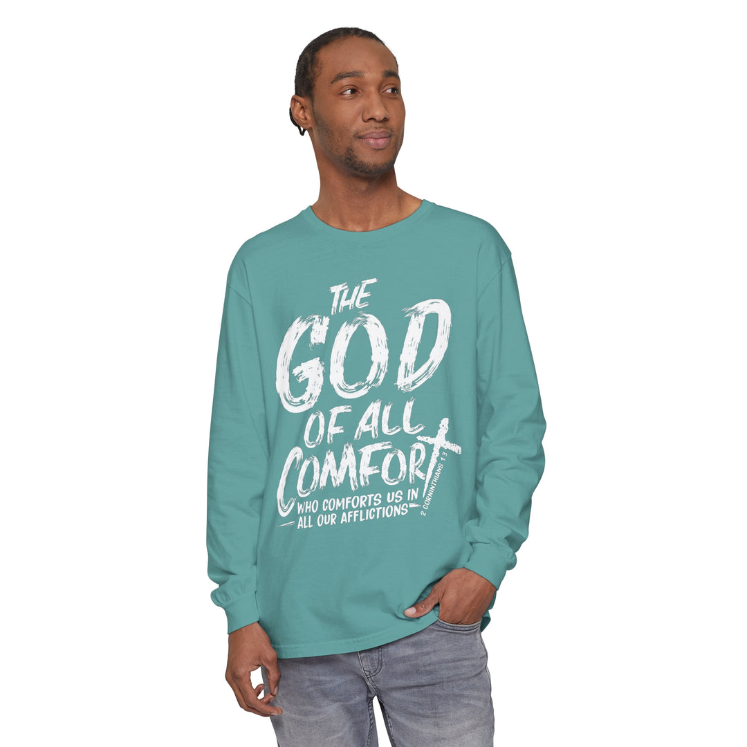 God of All Comfort Long Sleeve Shirt Long-sleeve   