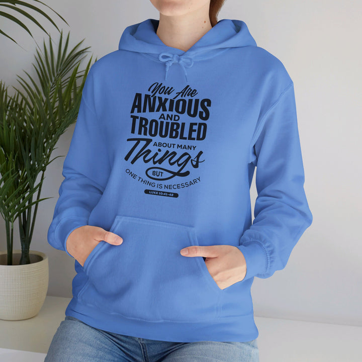 Anxious And Troubled Hoodie Hoodie   