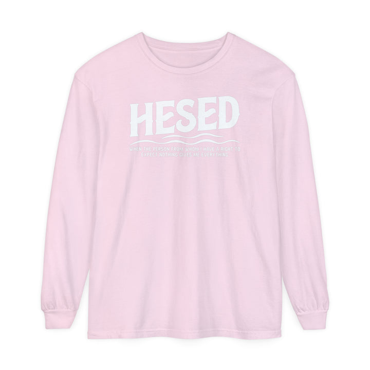 Hesed Everything Long Sleeve Shirt Long-sleeve Blossom S 