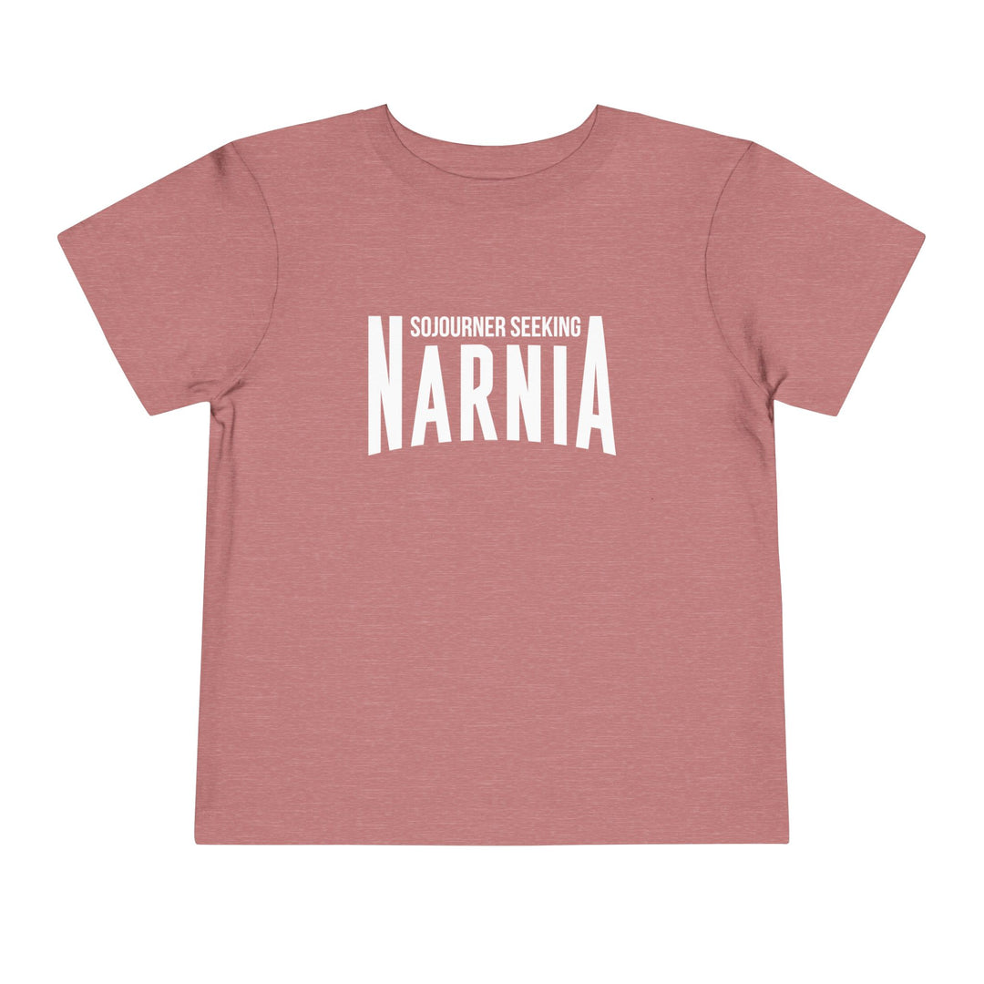 Sojourner Seeking Narnia Toddler Tee Kids clothes Heather Mauve 2T 