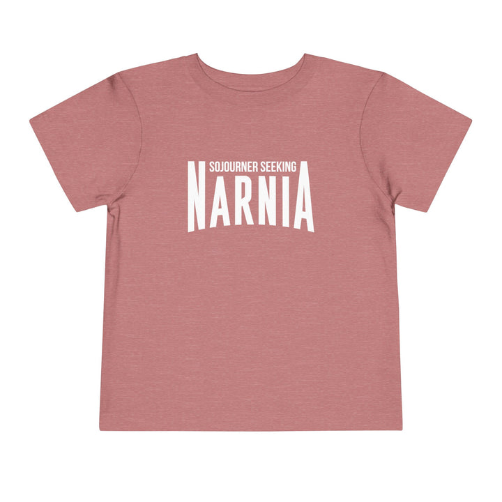 Sojourner Seeking Narnia Toddler Tee Kids clothes Heather Mauve 2T 