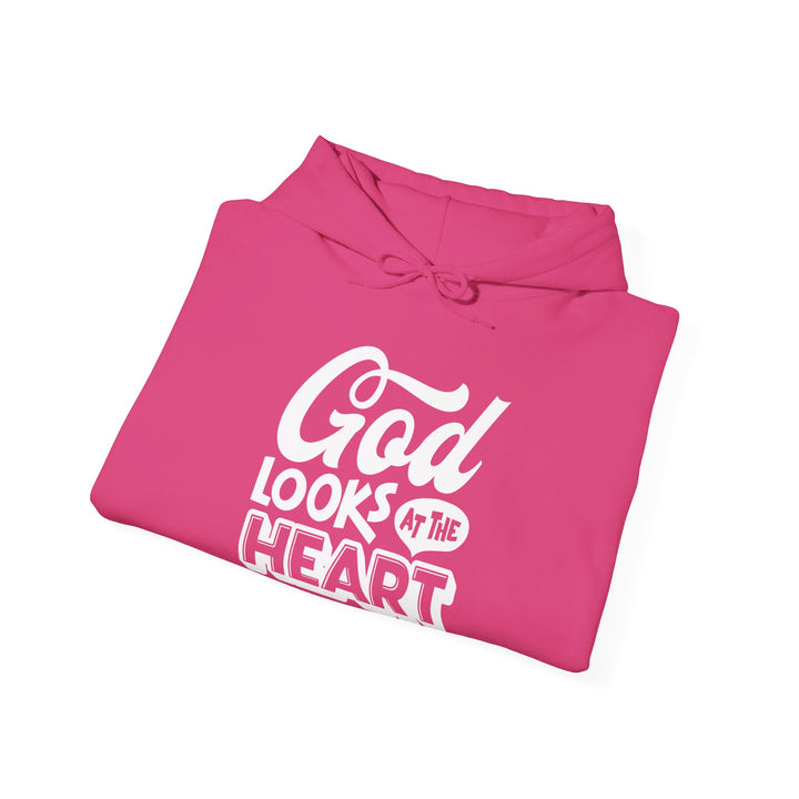 God Looks At Heart Hoodie Hoodie   