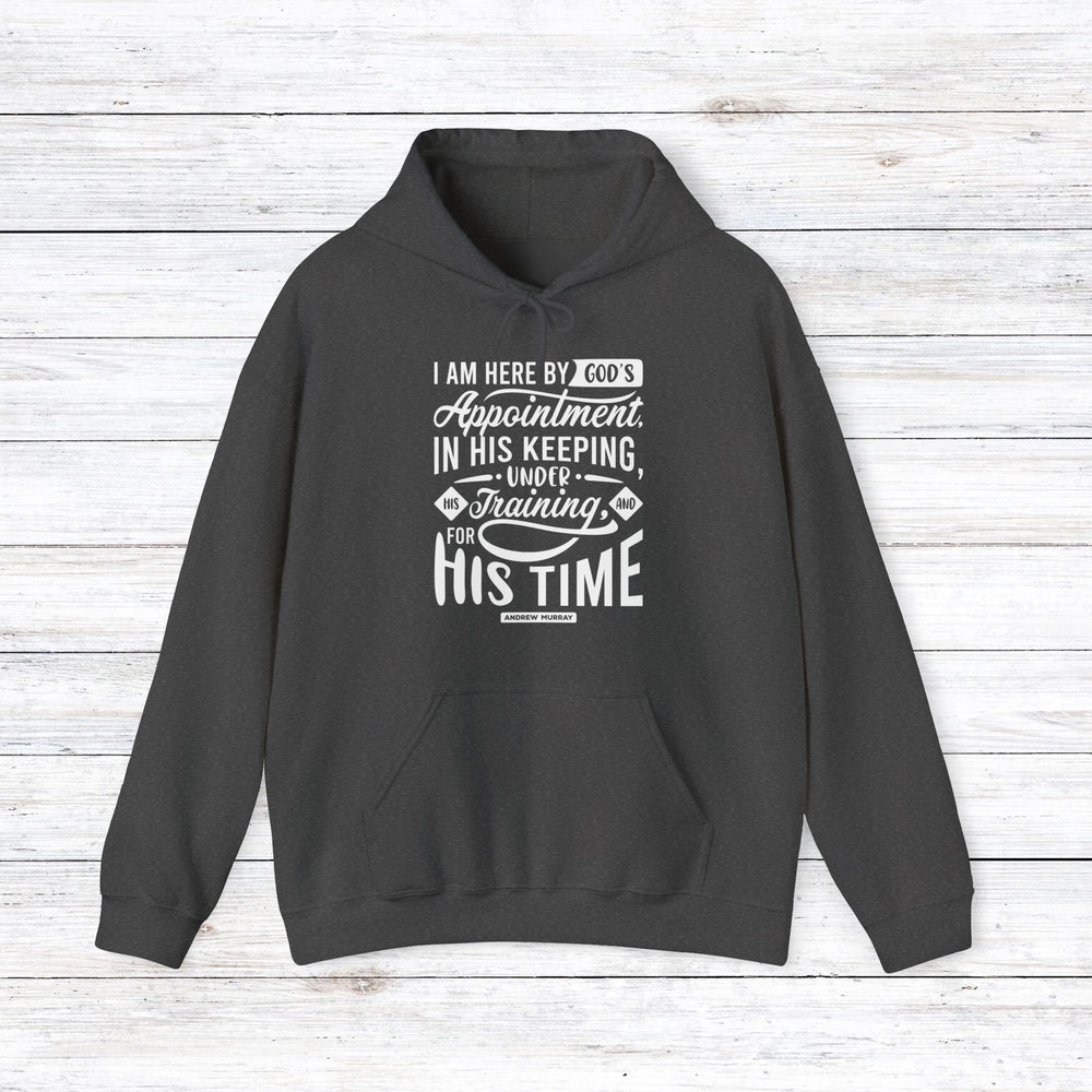 His Time Hoodie Hoodie Dark Heather S 