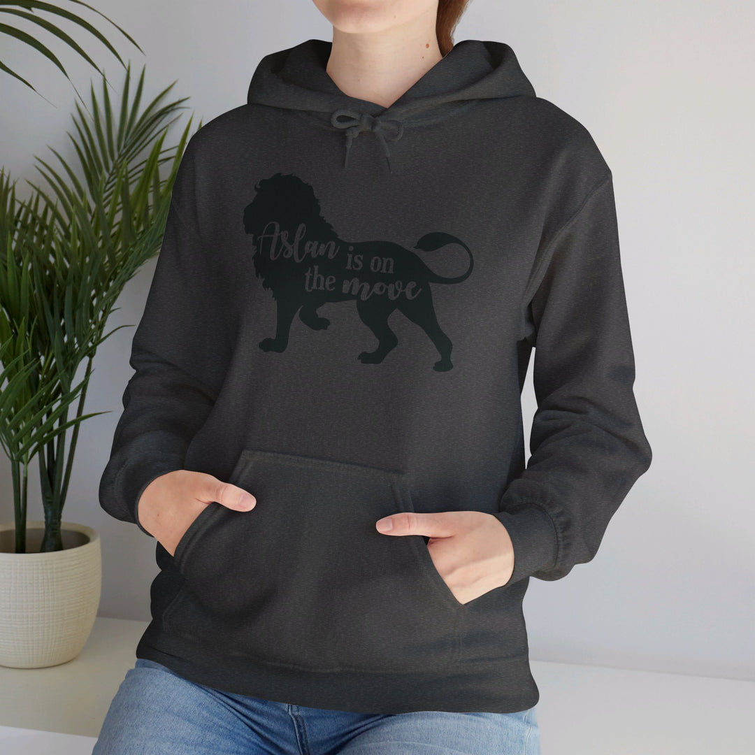 Aslan Is On The Move Hoodie Hoodie   