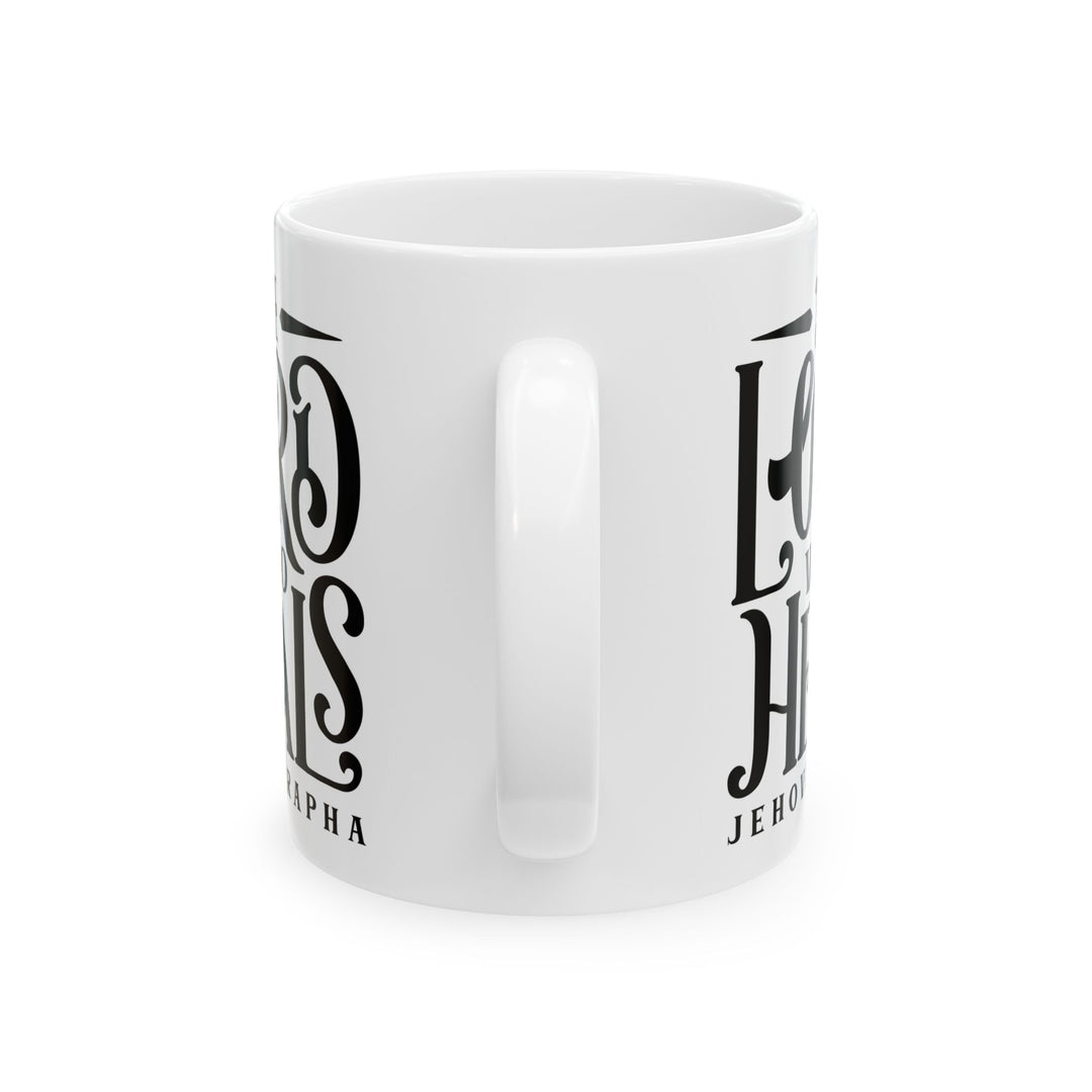 Christian Coffee Mug The Lord Who Heals Ceramic Mug   