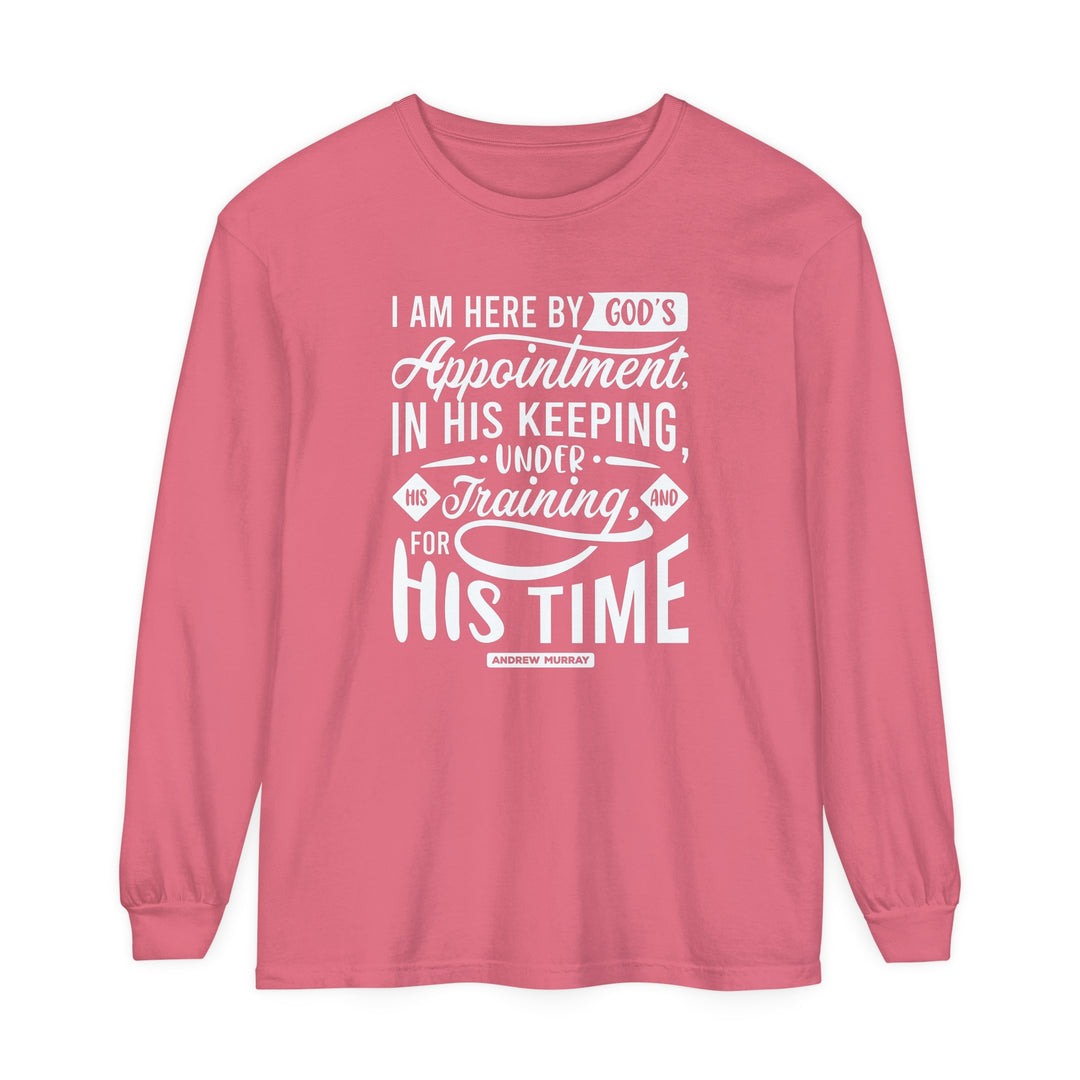 His Time Long Sleeve Shirt Long-sleeve Watermelon S 