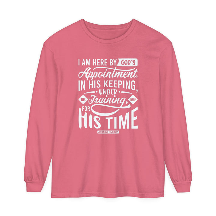 His Time Long Sleeve Shirt Long-sleeve Watermelon S 