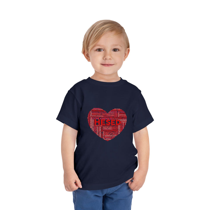 Hesed Heart Cloud Toddler Tee Kids clothes   