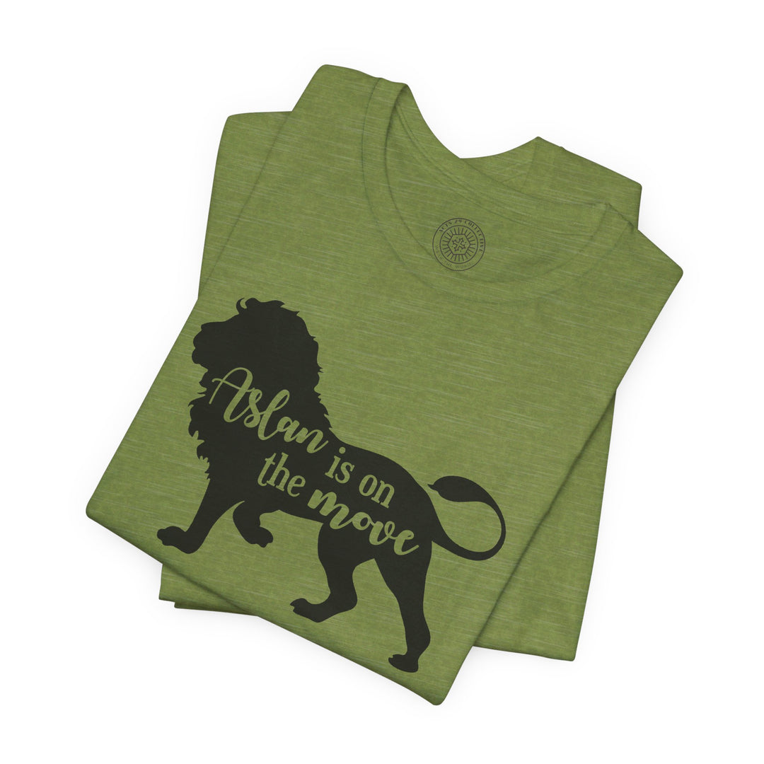 Aslan Is On The Move Unisex T-Shirt T-Shirt   